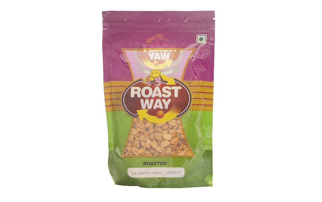 Roast Way Roasted Peanut-Hing-Jeera    Pack  200 grams